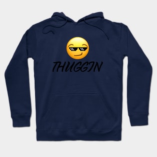 Thuggin Emoji Hoodie